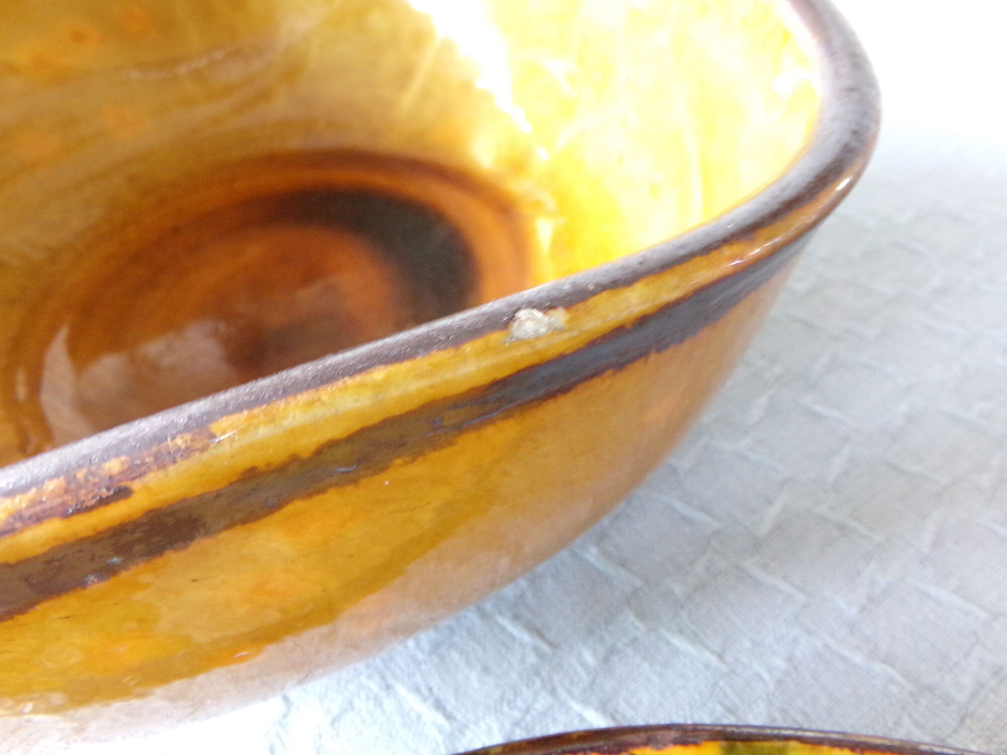 Set of 2 bowls and 1 large dish Aegitna Vallauris
