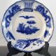 Vintage plate in fine earthenware