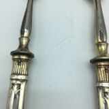 Box of filled silver salad cutlery