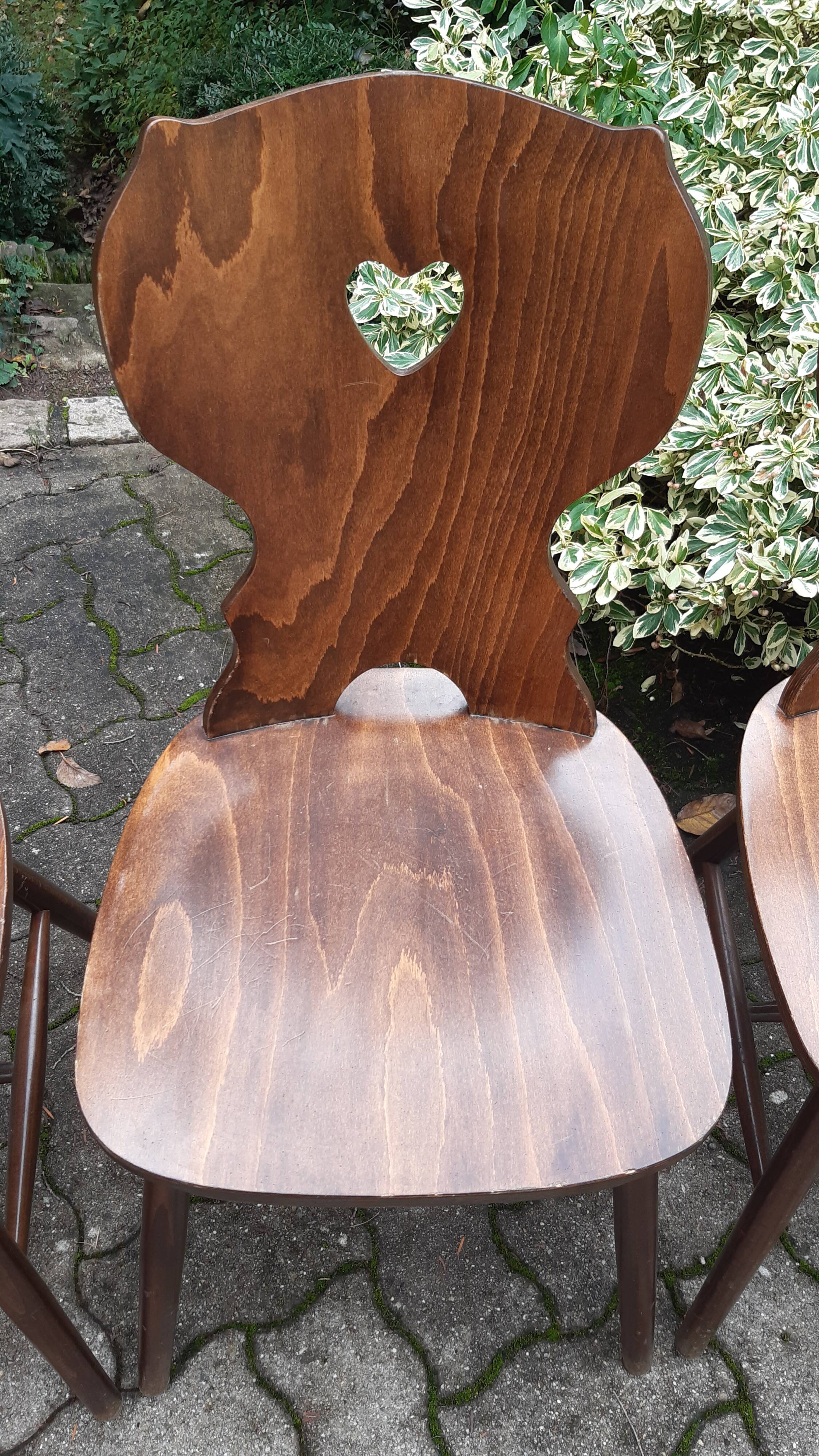 Lot 14 chaises bistrot brasserie chalet déco de montagne