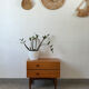 Scandinavian teak bedside table/nightstand