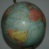 Globe land map George Philip London 1962 design taride 60s