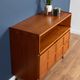 Retro Teak 1960s Nathan Squares TV/Media Cabinet Mid Century Sideboard On Hairpin Legs