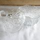 Bonbonniere, Sugar Bowl, Covered Glass Pot