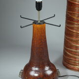 Resin parquet lamp from accolay workshops