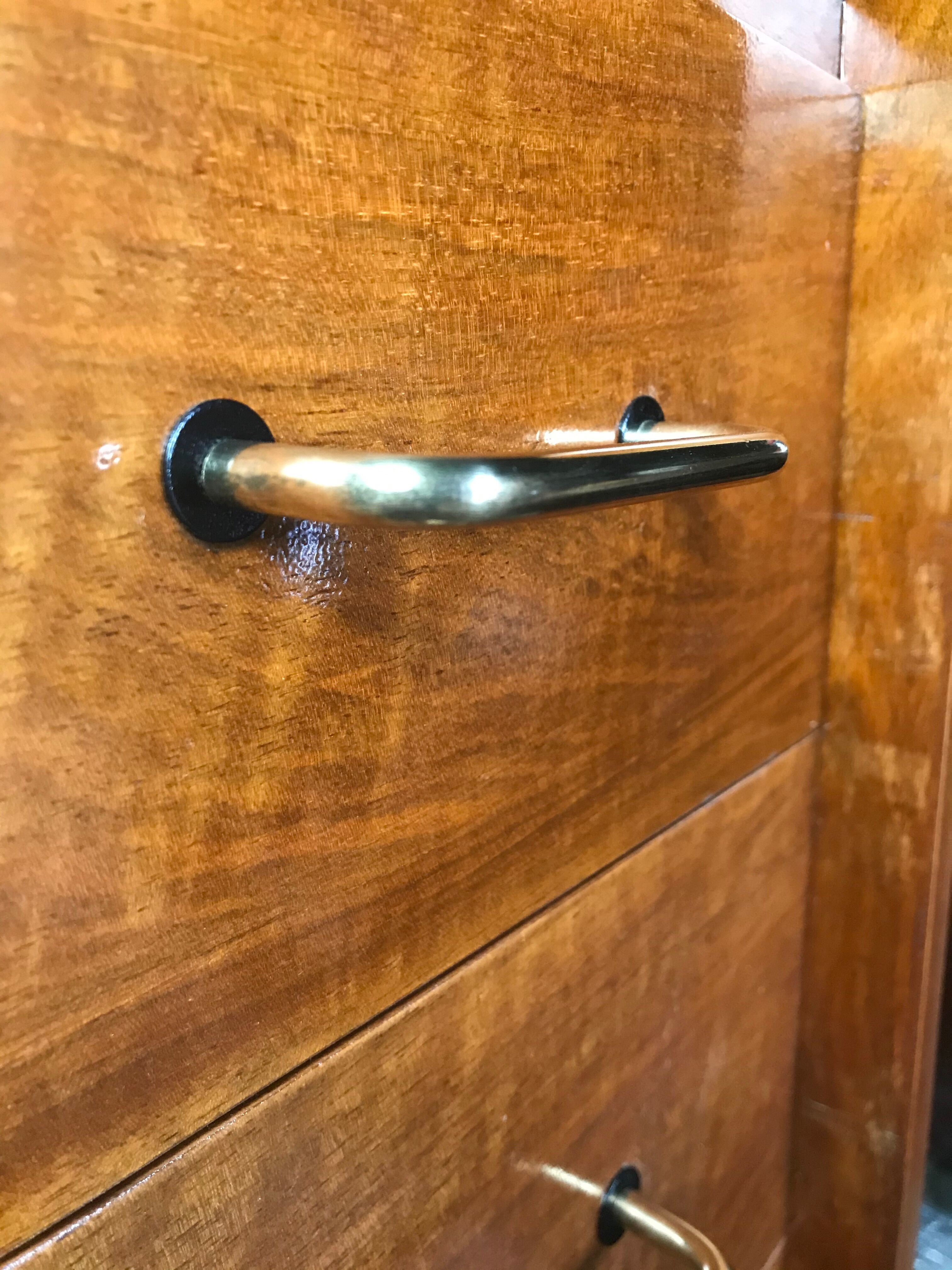 Vintage walnut dresser