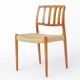 1 sur 8 Chaise de salle à manger en teck Niels Otto Møller modèle 83 (1974) – Design danois moderne