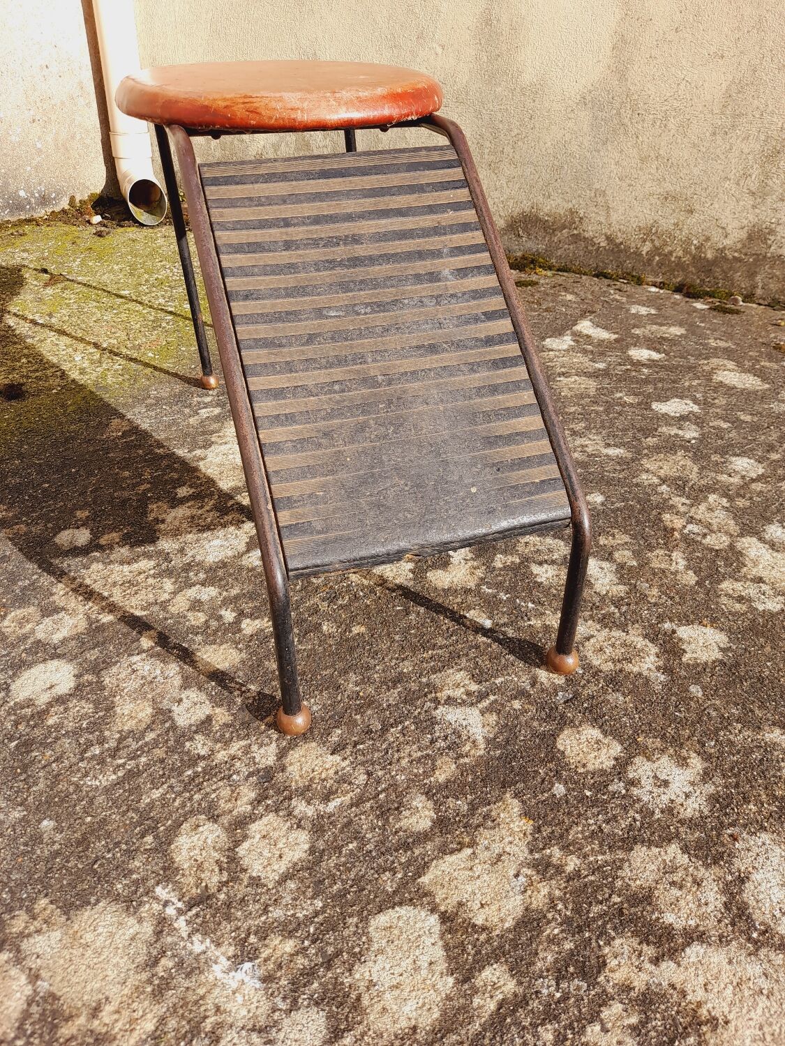 Vintage shoemaker stool