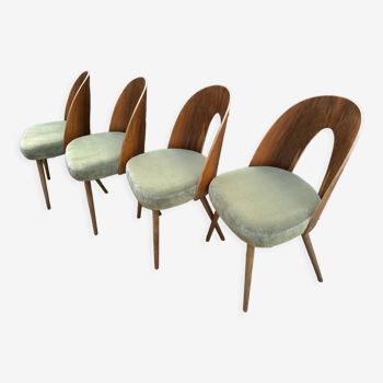 Set of 4 Antonin Šuman dining chairs, 1960s