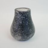 Grey and white ceramic vase