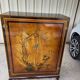 Chinese lacquered TV cabinet L 1m H 1.34m D 0.50m