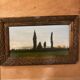 Landscape oil painting - French artist