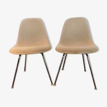 Dsx fiber chairs by Charles and Ray Eames for Herman Miller 1972