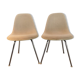 Chaises dsx fibre & hopsak Charles & Ray Eames pour Herman Miller 1972