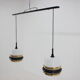1970s Pendant Glass Light Czechoslovakia