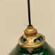 Lampe opaline verte ancienne