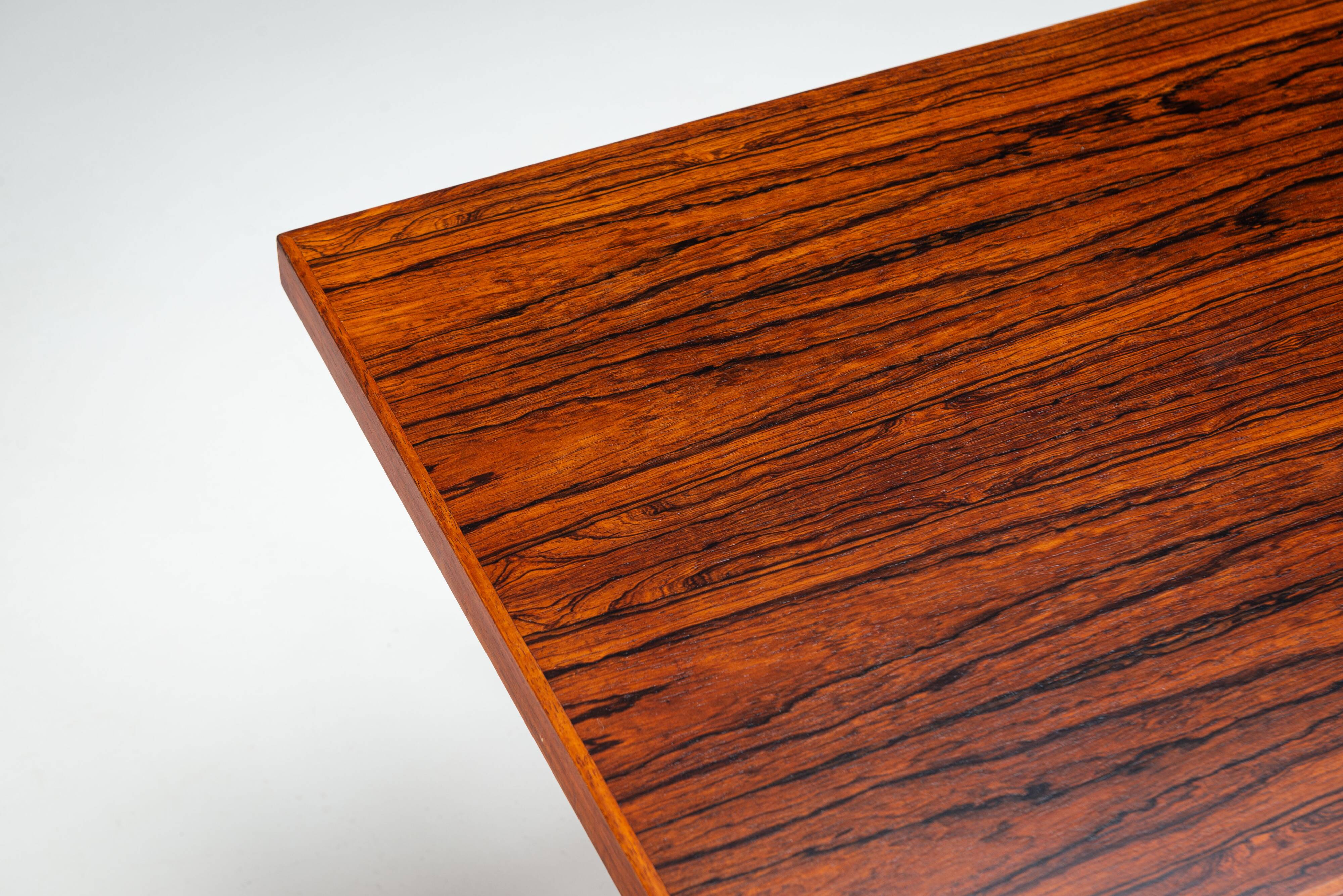 Table basse en palissandre d'Edmund Jørgensen