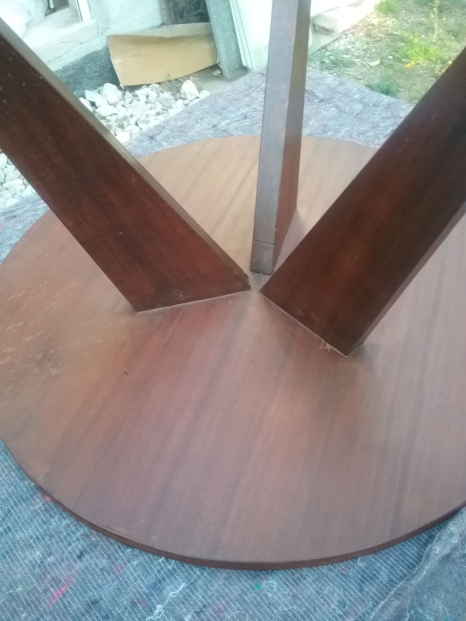 Scandinavian teak coffee table