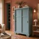 Parisian Art Deco wardrobe with sliding doors.