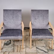 Paire de fauteuils conçus par J. Jiroutek, TON Tchécoslovaquie, années 1960, Vintage