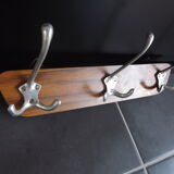 Coat of arms 3 metal and formica 60 ' vintage Indus