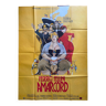 Original cinema poster "Amarcord" Federico Fellini 120x160cm 1973