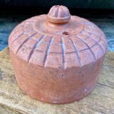 Terracotta cheese bell
