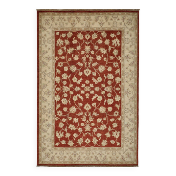 Tapis Oushak en laine noué à la main turc 176 cm x 276 cm