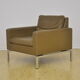Leather sofa and armchair by Hans Peter Piehl for Wilkhahn, 1960s