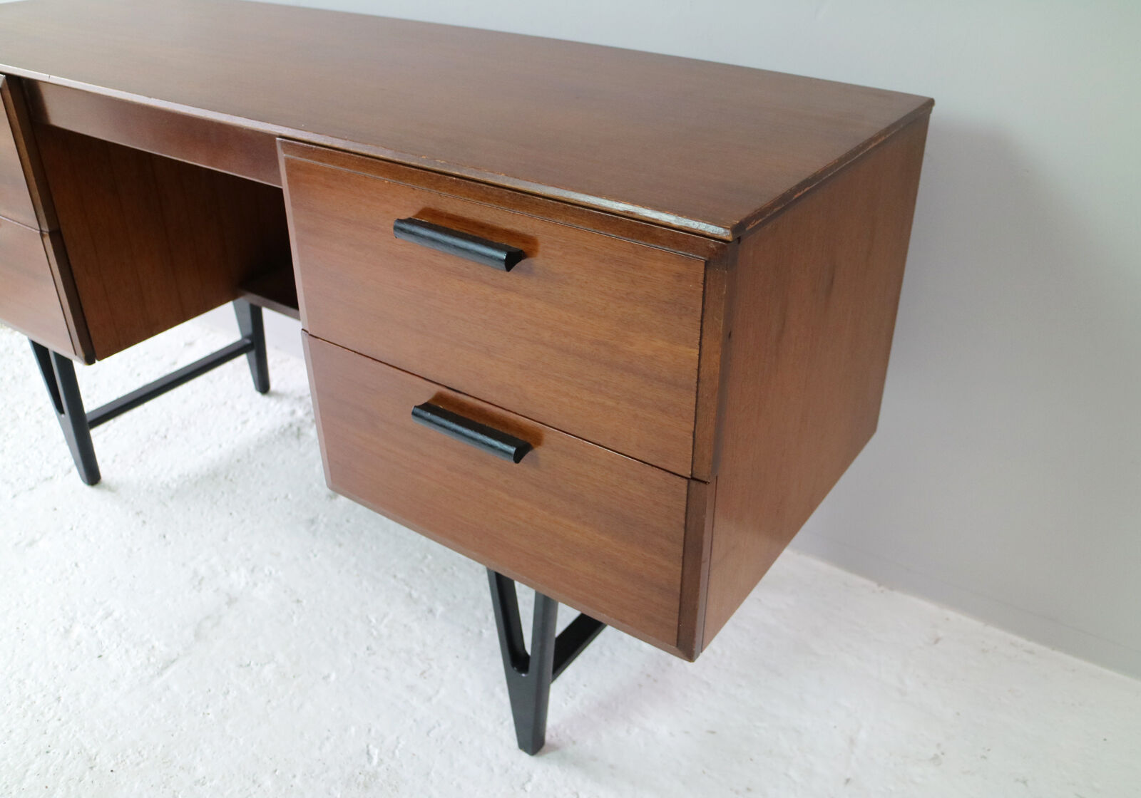 Bureau vintage en teck 1960 's