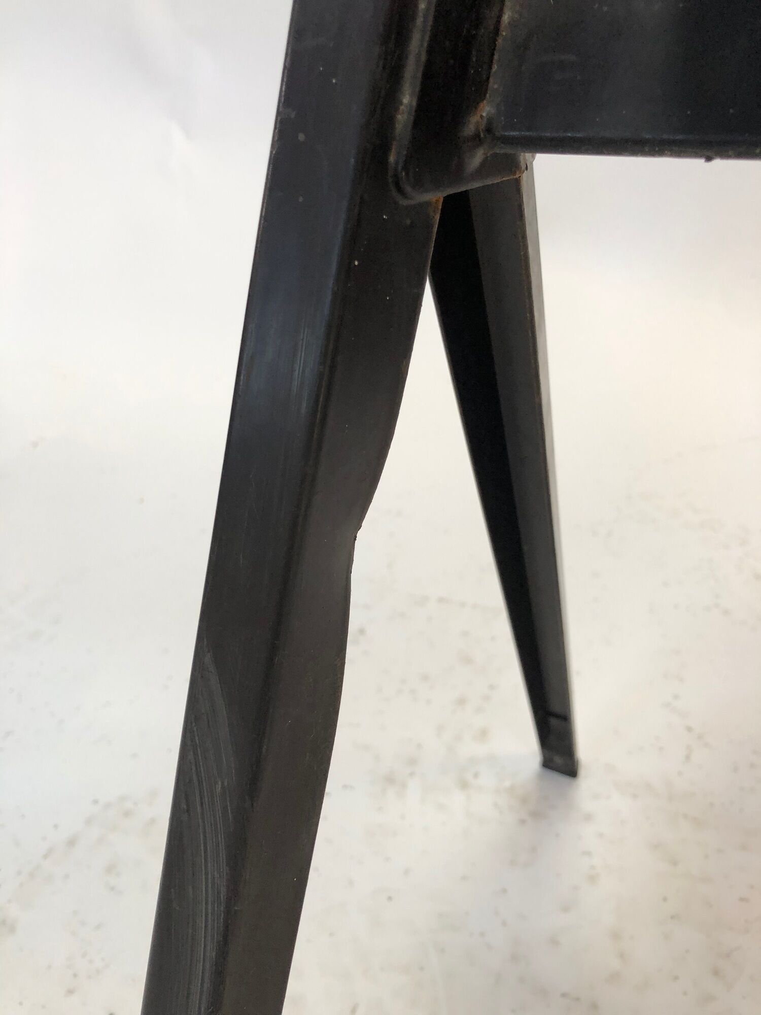 Vintage set of four Galvanitas S22 school chairs in the Netherlands