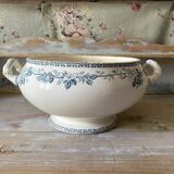 Iron earth salad bowl, old "Guadeloupe" soup tureen