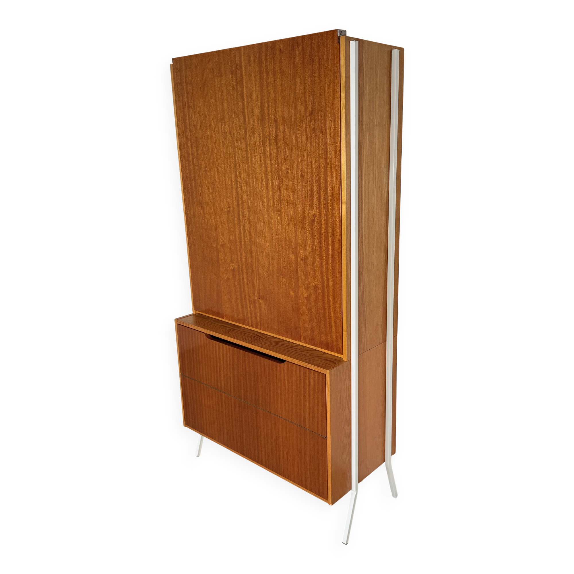 Coffre à jouets/coffre à couvertures vintage avec table, Frantisek Jirak