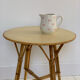 Table vintage en rotin