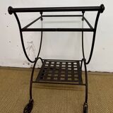 Wrought iron service trolley