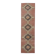 1970s Turkish Oushak Handmade Wool Cotton Orange Runner Rug 84x306