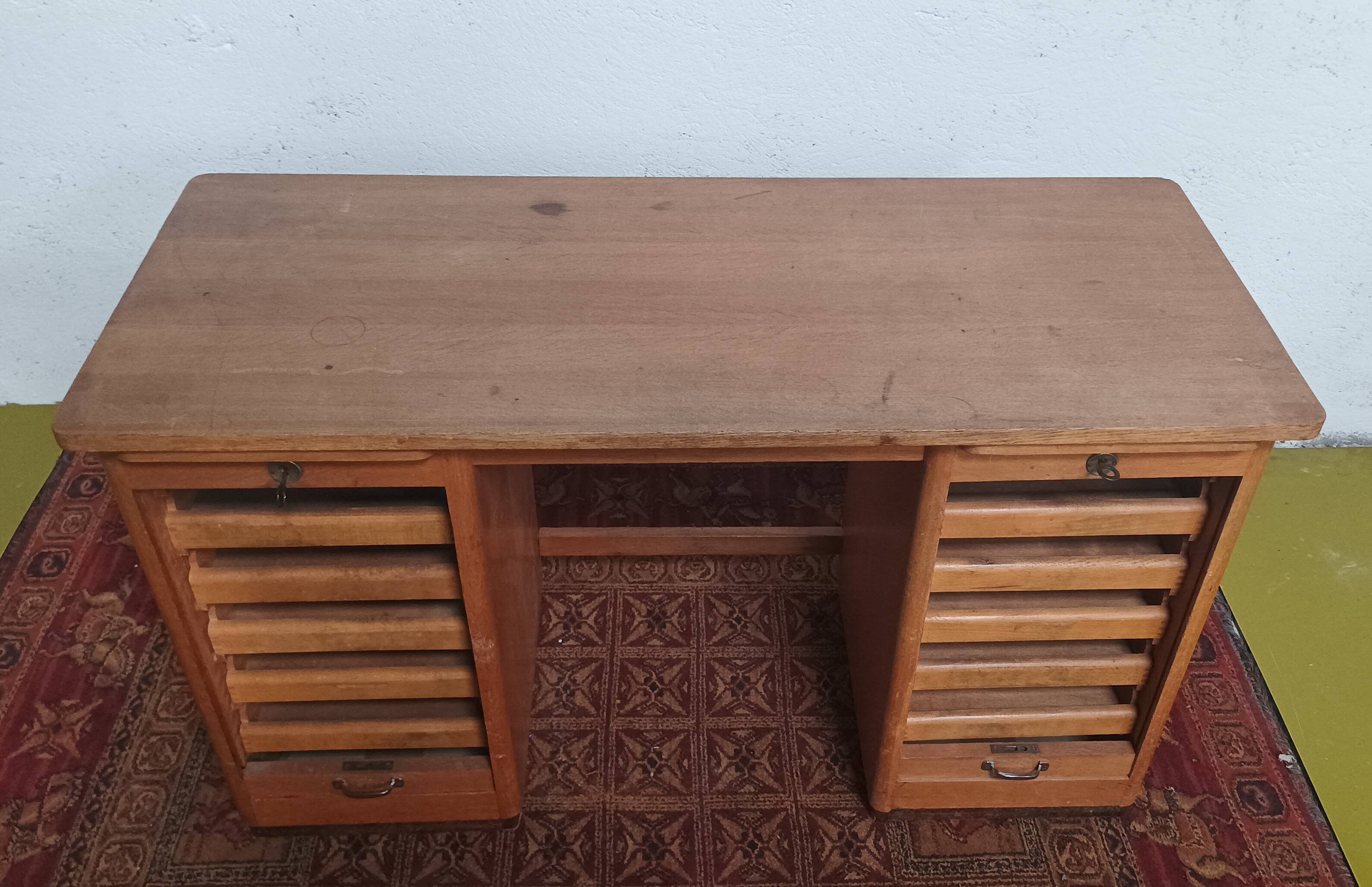 Bureau vintage en chêne