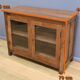 Solid teak display case, India – Early 20th century
