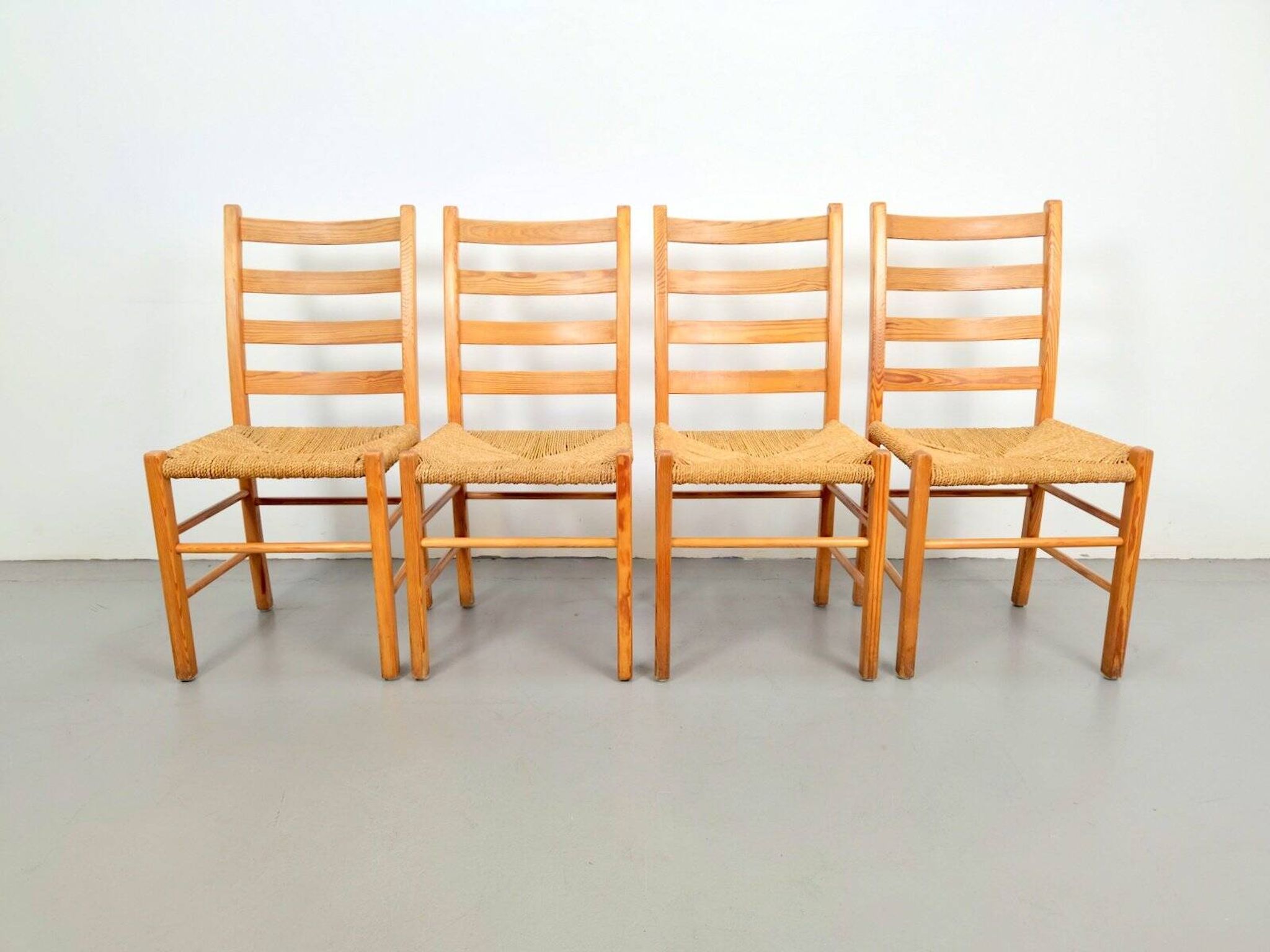 Jaerstolen Aksel Dining Chair from Möbelfabrikken Aksel L. Hansson, 1970s, Set of 4