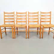Jaerstolen Aksel Dining Chair from Möbelfabrikken Aksel L. Hansson, 1970s, Set of 4