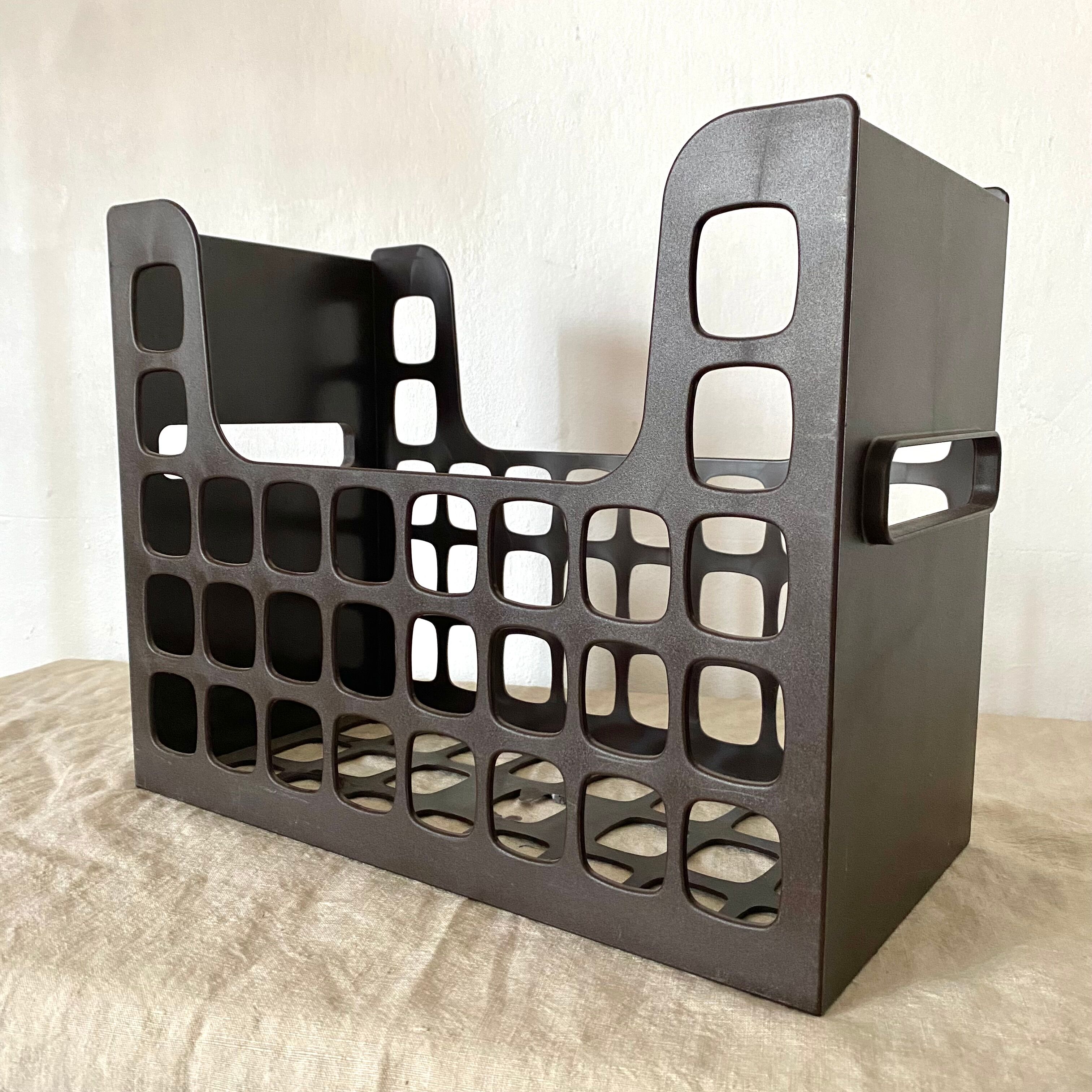 Vinyl holder, vintage document storage Decoflex