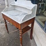Ancienne table de toilette vintage