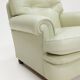 Poltrona Frau 'Dream B' armchair and ottoman, Italy, 1980s