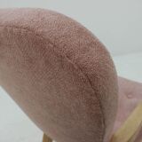 Chair with stool in oak Denmark 1960 s