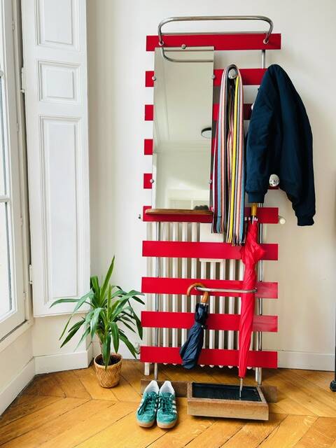 Vintage coat rack/hallway