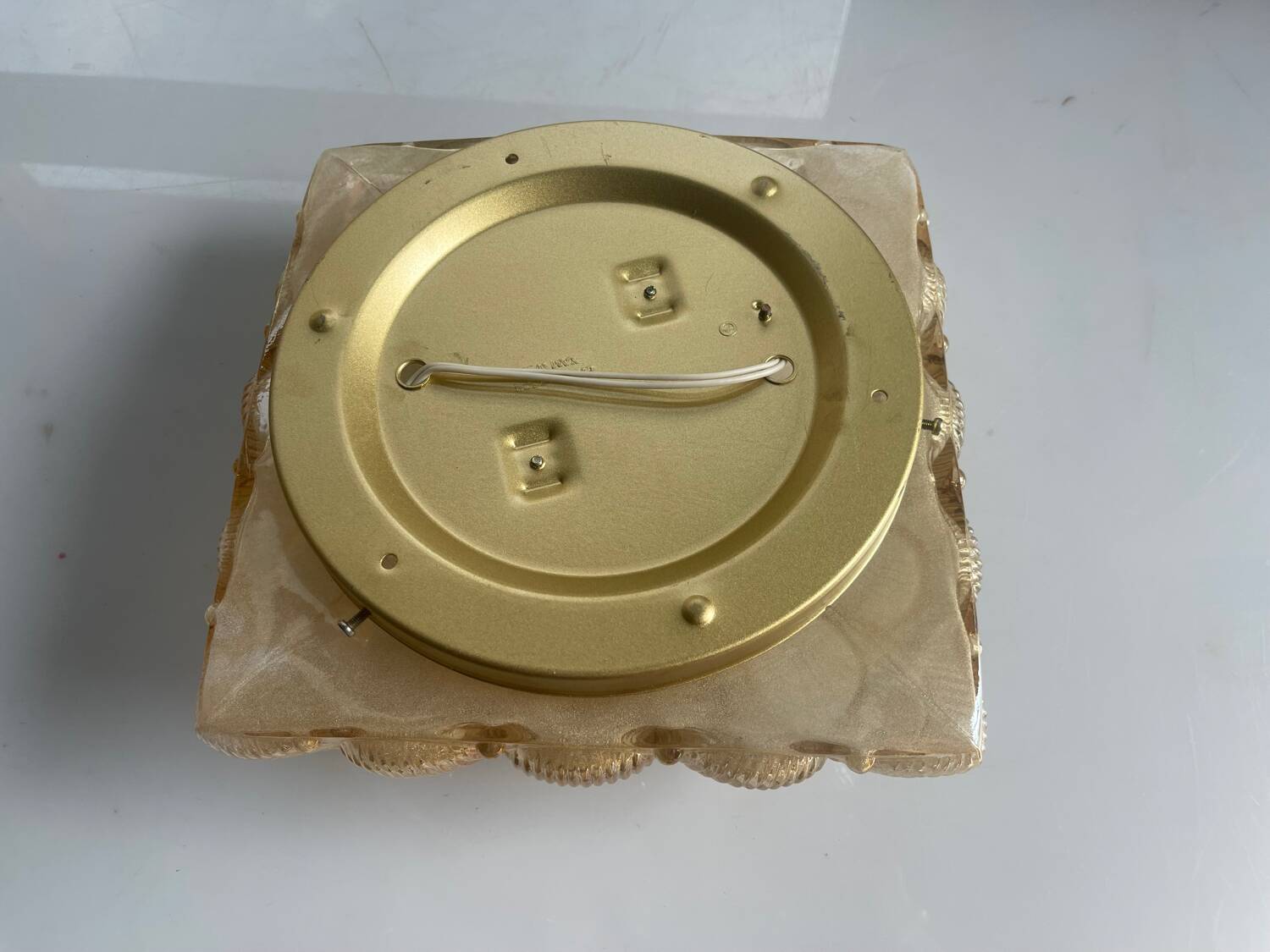 Murano glass sconces set of 2 1970’s