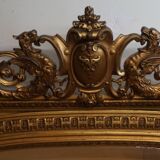 Big old mirror decorated with caryatids 193cm