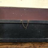 Art Deco mirror in teak from the 1930s