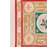 Hand knotted rug, vintage Turkish rug 117x125 cm