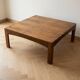 Vintage Scandinavian coffee table in rosewood.